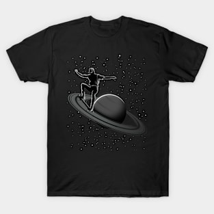 Skater in Saturn T-Shirt